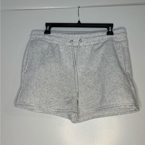 Grey sweat shorts